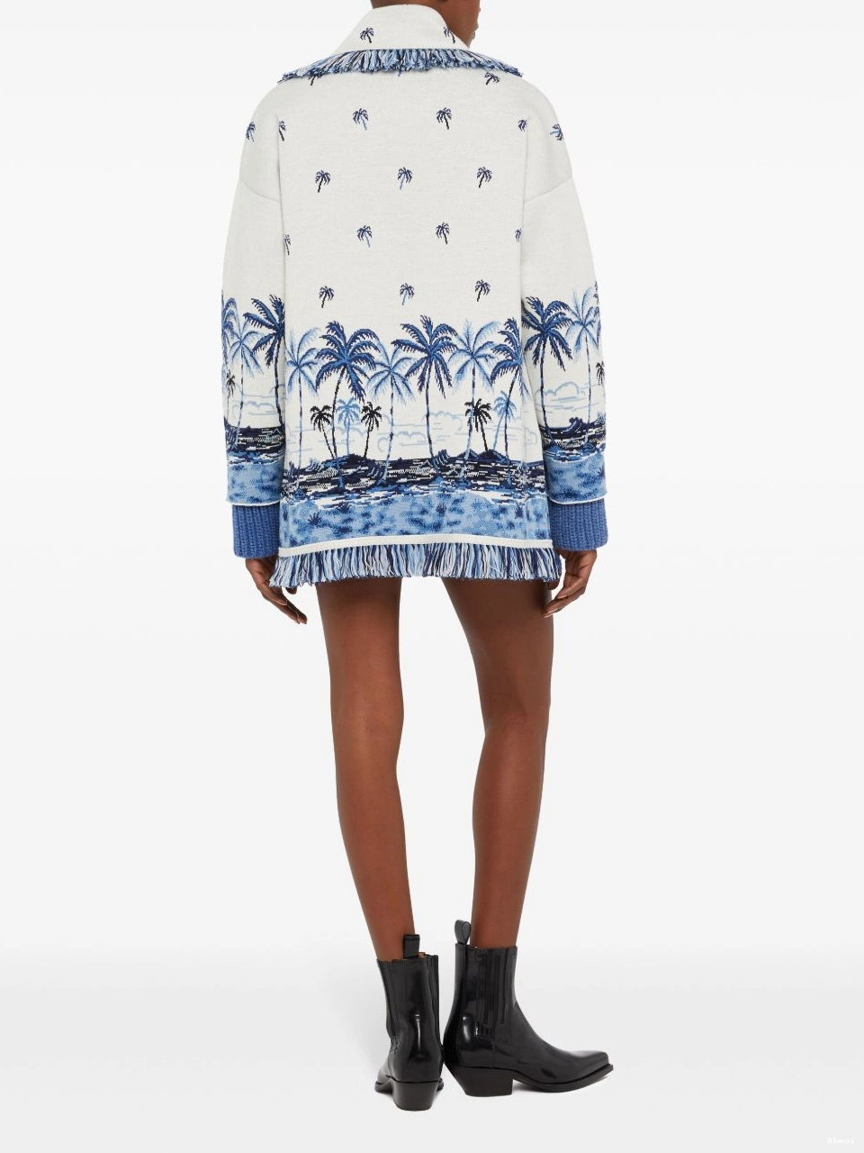 Cheap Hawaiian A virgin-wool cardigan Alanui Tale Women Of The 0416